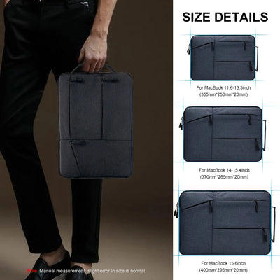 Slim Laptop Sleeve 13 To 16 Inch Notebook Case Protection - Smarsty