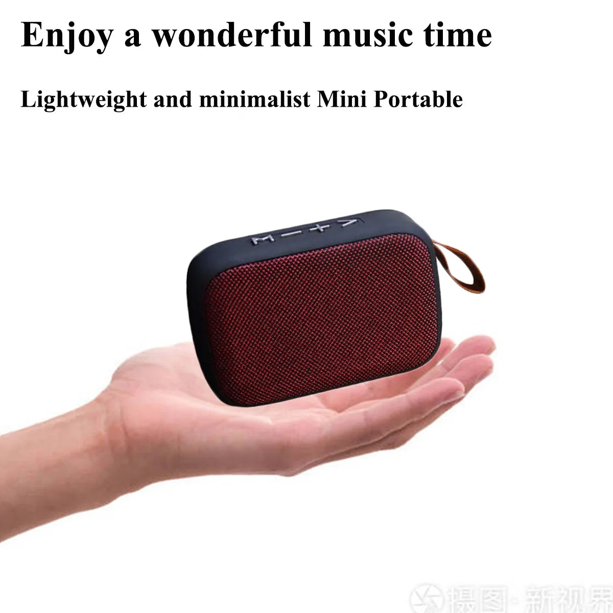 Portable Speakers Outdoor Bluetooth 5.0 Mini Oxford Loudspeaker Wireless Column 3D Stereo Music Player Surround Hifi sound Box - Smarsty