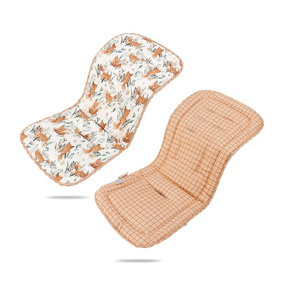 Comfortable Cotton Baby Stroller Pad Four Seasons General Soft Seat Cushion Child Cart Seat Mat Kids Pushchair Cushion For 0-27M by Smarsty