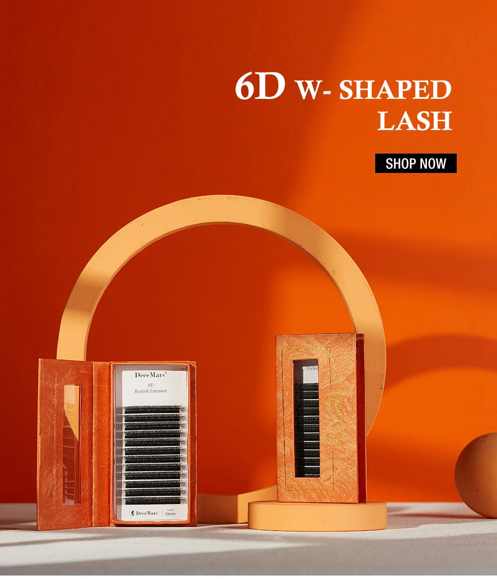 DeceMars 6D-W Shaped Eyelash Extensions for Natural Look - Smarsty