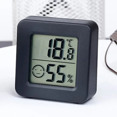 1/2/3/4/6PCS Mini LCD Digital Thermometer Hygrometer Indoor Room Temperature Humidity Meter Sensor Gauge Weather Station Set
