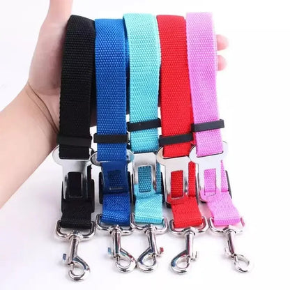 Adjustable Dog Car Seat Belt Harness for Safety - Smarsty