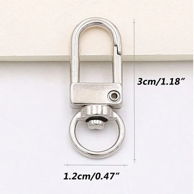 8pcs/lot Metal Universal Buckle Bag Buckle Multi Color Optional Key Buckle Alloy Buckle Lobster Buckle Bag Accessories - Smarsty