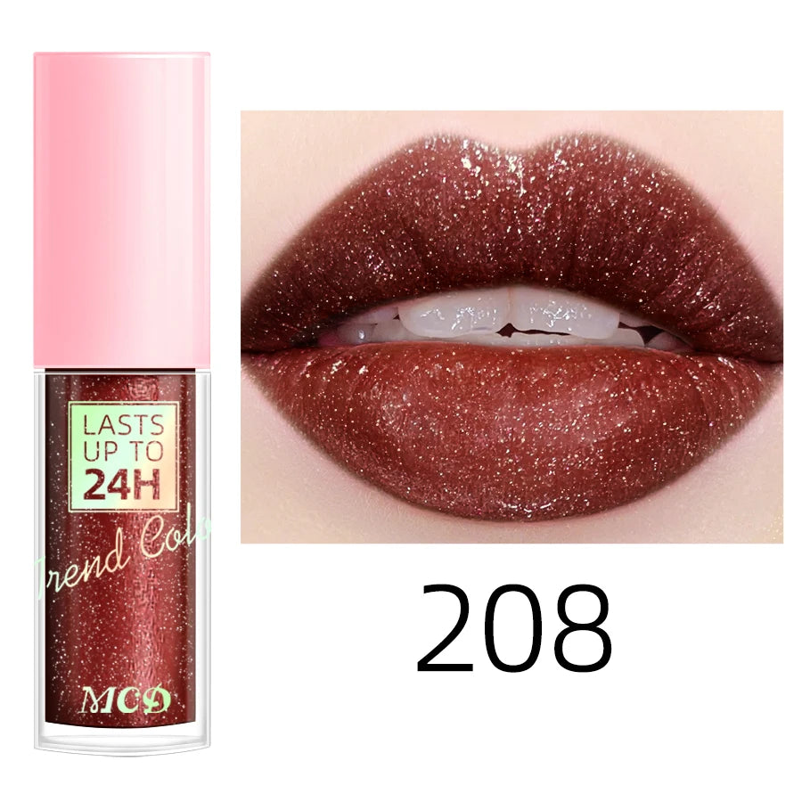 18 Colors Long Lasting Waterproof Lip Gloss Moisturizer - Smarsty
