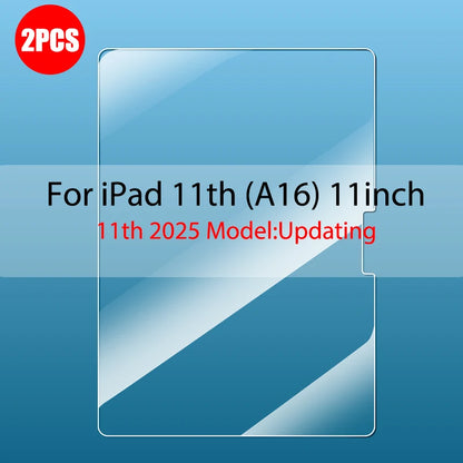 For Ipad 11th Generation Tempered Glass Screen Protector On ipad 11 generation A16 2025 9H Film Accessories - Smarsty