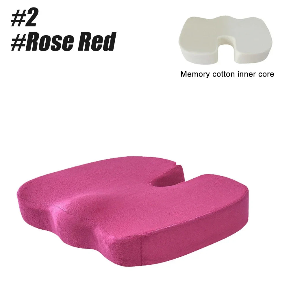 Ergonomic Memory Foam Seat Cushion for Office Chairs - Smarsty
