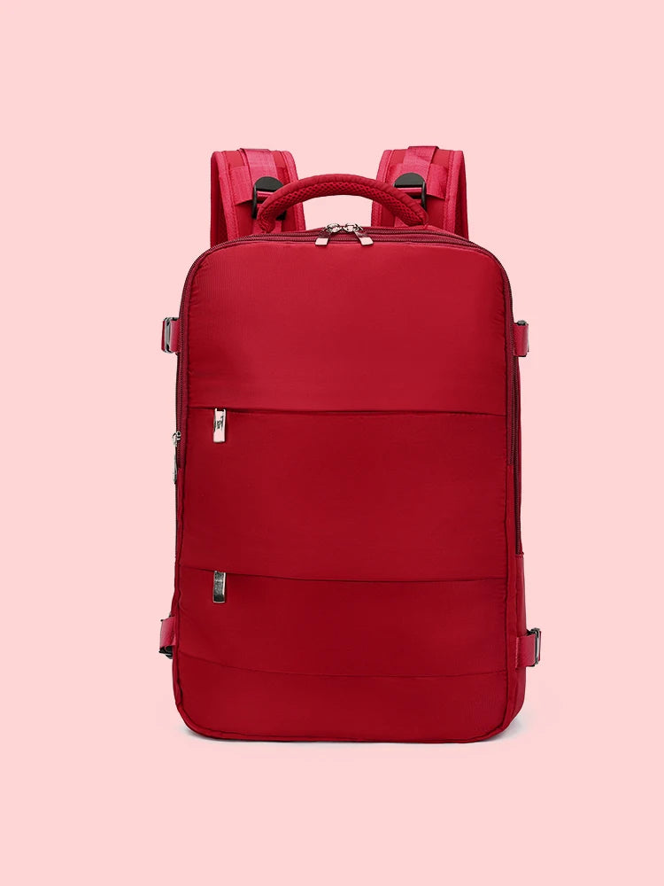 Travel Backpack Men's Short-distance Lightweight Travel Mountaineering Bag Large Capacity Computer School Bag Backpack for Men - Smarsty