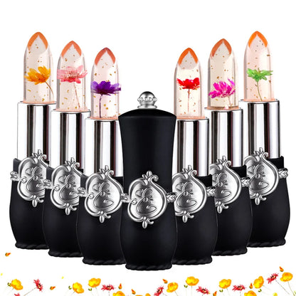 Flower Jelly Lipstick Set for Hydration and Color Change - Smarsty