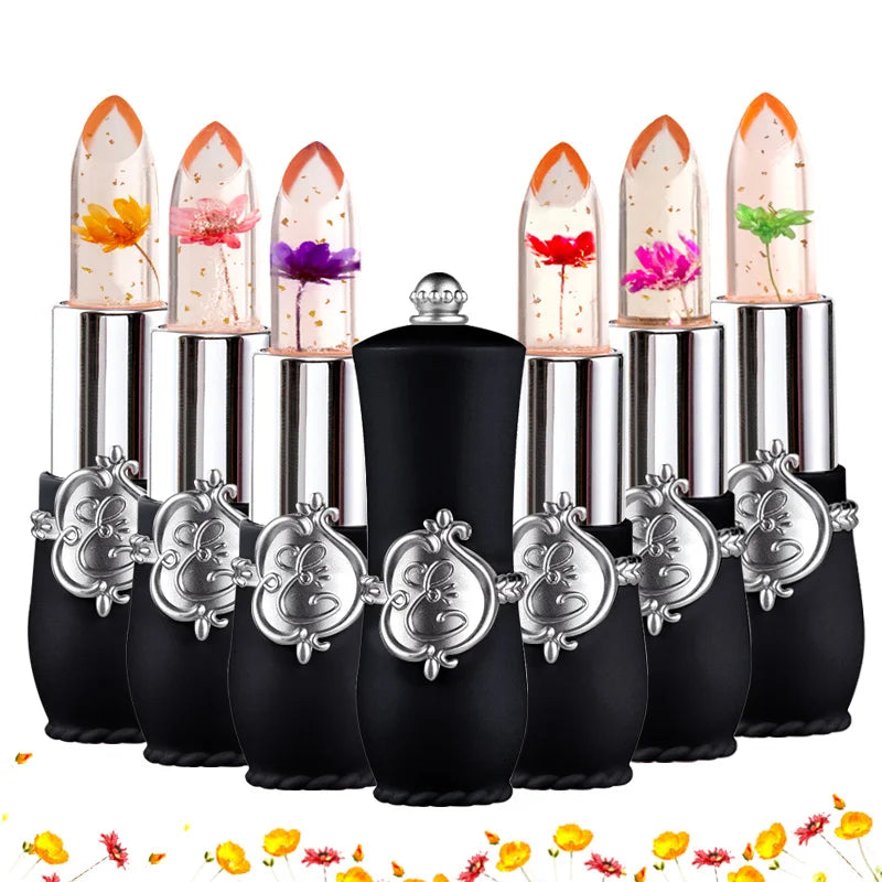 Flower Jelly Lipstick Set for Hydration and Color Change - Smarsty