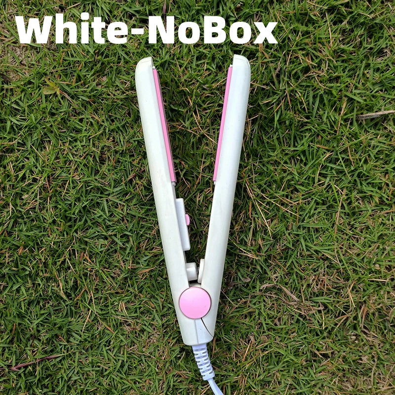 Mini Ceramic Hair Straightener and Curler for Quick Styling - Smarsty