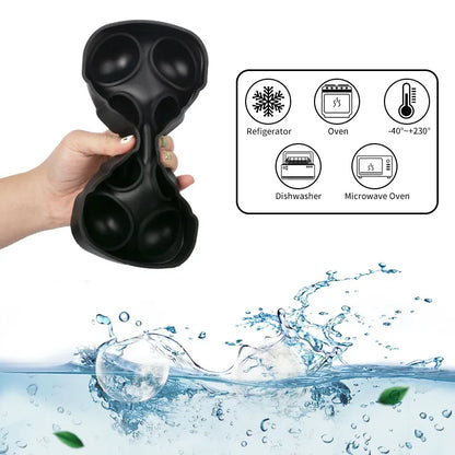 Silicone Ice Cube Molds for Perfect Spherical Ice - Smarsty