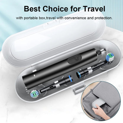 Rotary Electric Toothbrush with Soft Brush Heads - Smarsty