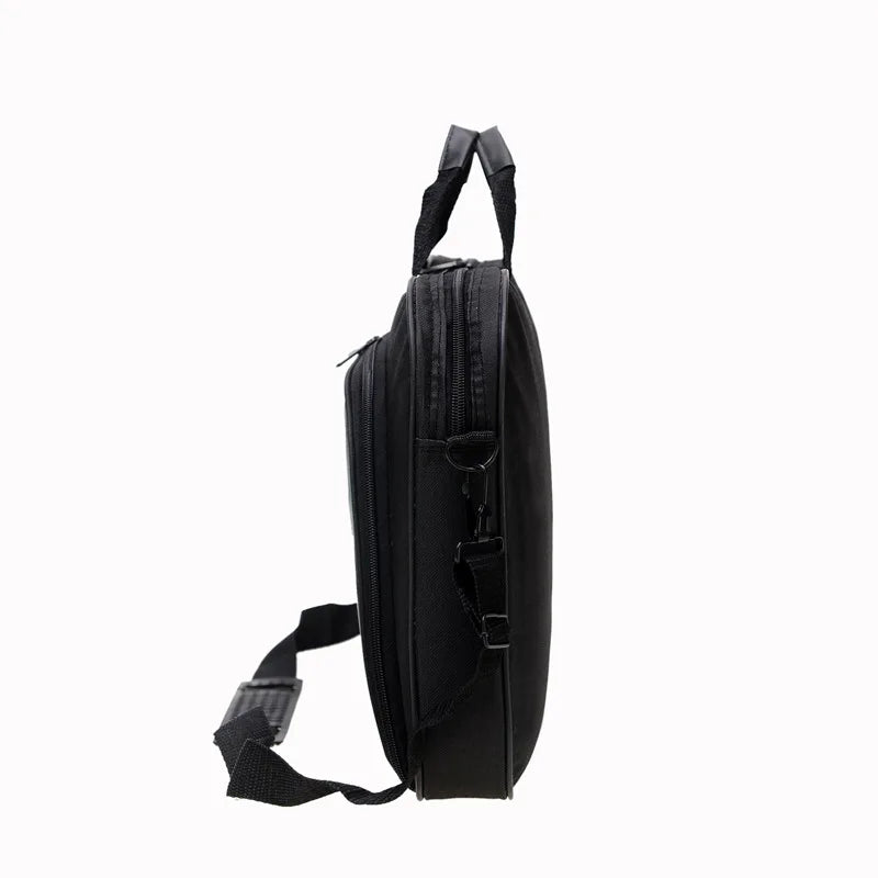 Nylon Laptop Bag 15.6 Inch Portable Unisex Shoulder Bag