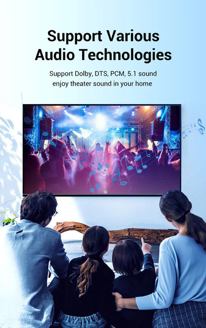 Vention Digital Optical Audio Cable for Superior Sound Quality - Smarsty