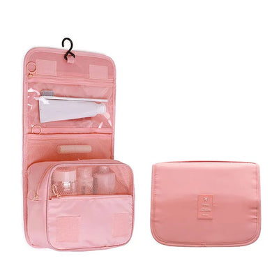 Waterproof Travel Makeup Bag With Hook For Women Toiletries - Smarsty