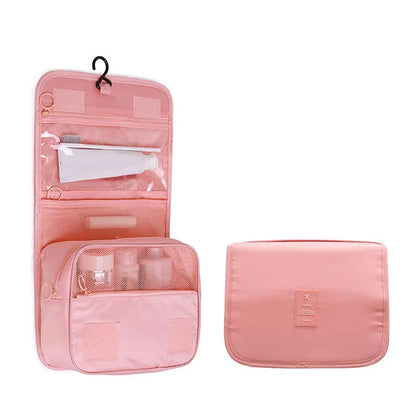 Waterproof Travel Makeup Bag With Hook For Women Toiletries - Smarsty