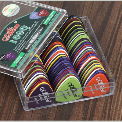 10/20/40/60/100Pcs Guitar Picks Acoustic Electric Bass Plectrum Mediator Guitar Accessories Thickness 0.58 - 1.5 mm - Smarsty