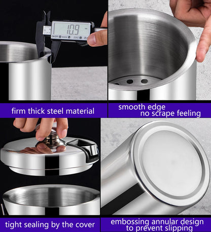 Portable Stainless Steel Ice Bucket for Outdoor Parties - Smarsty