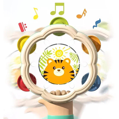 Baby Musical Instruments Drum Toys Montessori Learning Toys for Toddlers 1-3 Baby Early Hand Development Interactive Music Toys - Smarsty