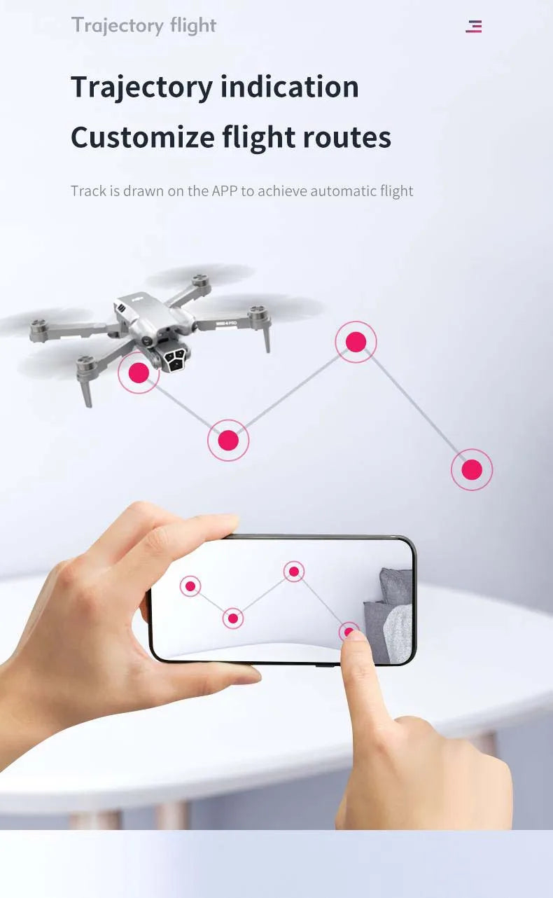 M9 drone, 8K camera intelligent obstacle avoidance, optical flow positioning precise hovering shooting,
