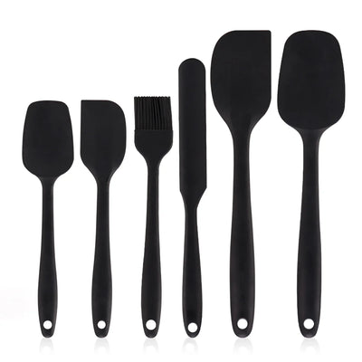 Heat Resistant Silicone Spatula Set for Baking - Smarsty