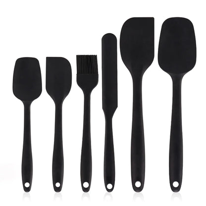 Heat Resistant Silicone Spatula Set for Baking - Smarsty