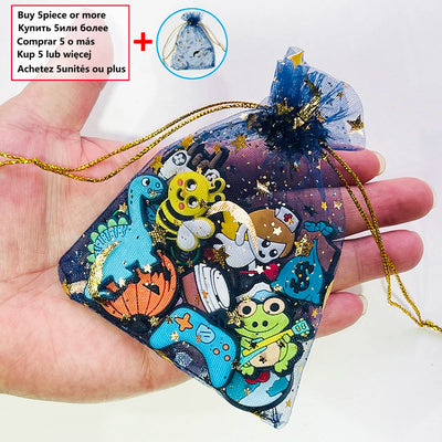 Evil Eye Shoe Charms for Crocs Accessories Blue Eyeball Monster Badge Women Buckle Kids Pins Decoration Jeans Shoes Accessories - Smarsty