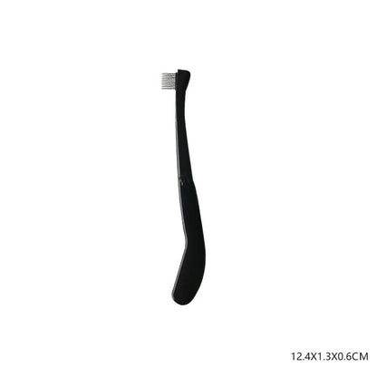 Black Foldable Eyelash Brush Comb for Perfectly Separated Lashes - Smarsty