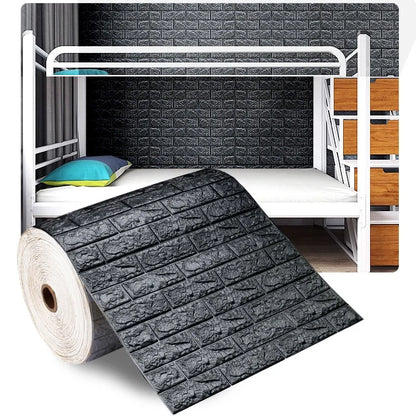 3D Foam Brick Wall Panels Self Adhesive Waterproof Decor - Smarsty