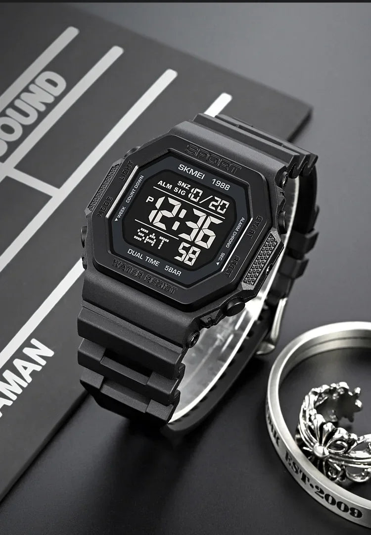 Skmei 1988 Waterproof Digital Sport Watch for Men - Smarsty