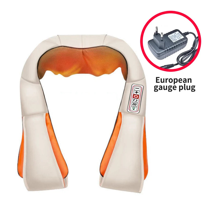 Kneading Shawl Neck and Shoulder Massager for Relaxation - Smarsty