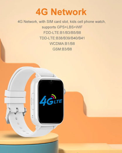 4G Kids Smart Watch with GPS Tracking and Video Call - Smarsty