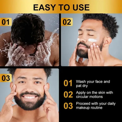 Men's Retinol Face Moisturizer for Anti-Aging and Pore Shrinking - Smarsty