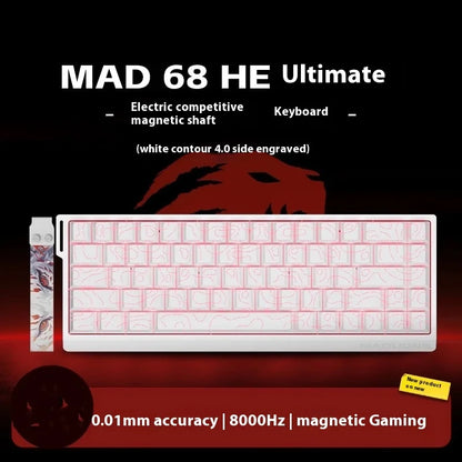 Mechanical Gaming Keyboard Hot Swap 68 Keys Rapid Trigger