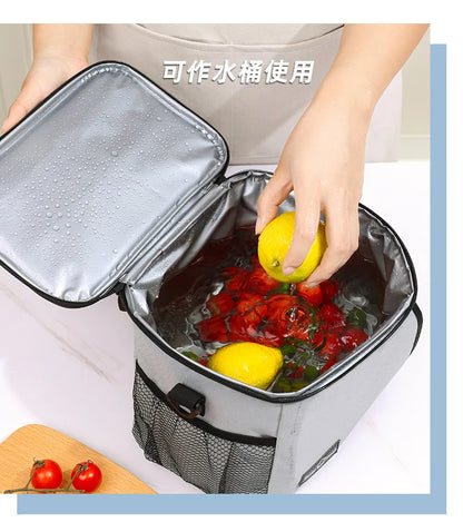 Insulated Lunch Bag Large Unisex Keeps Food Fresh All Day - Smarsty