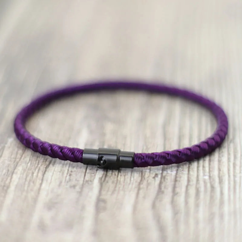 Grade A Keel Rope Bracelet Men Femme Lucky Red Thread Braclet Attract Mirco Magentic Couple Braslet Wealth Prosperity Brazalete - Smarsty