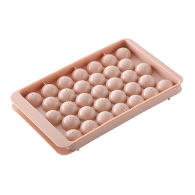 33 Ice Boll Hockey PP Mold Frozen Whiskey Ball Popsicle Ice Cube Tray Box Lollipop Making Gifts Kitchen Tools Accessories - Smarsty