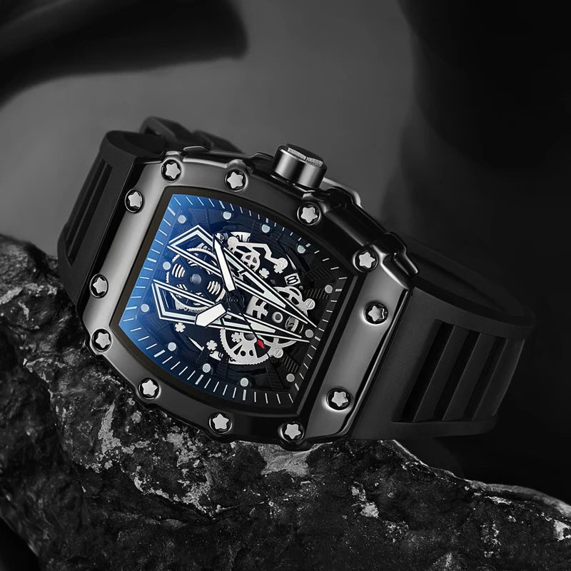 Large Dial Waterproof Quartz Sports Watch for Men - Smarsty