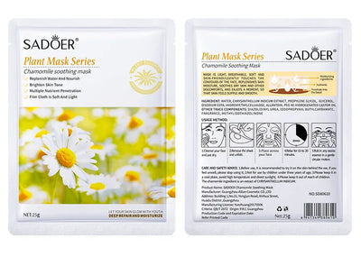 Natural Plant Face Masks for Deep Hydration and Firming - Smarsty