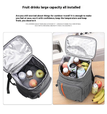 Men's Backpacks Portable Thermal Waterproof Bag Durable Waterproof Cooler IceCase Camping Picnic Backpacks Icebox Mochilas Bolsa