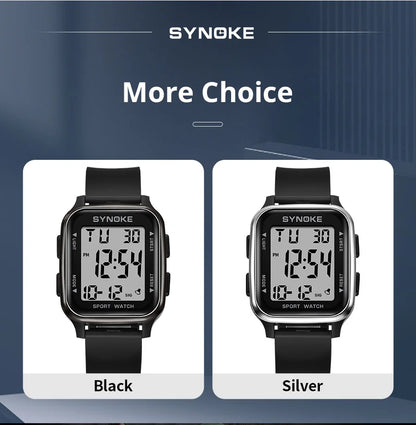 SYNOKE Waterproof Military Digital Watch for Men - Smarsty