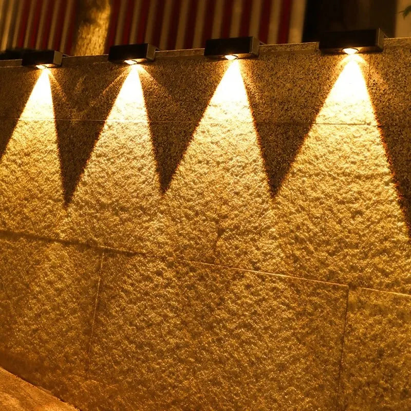 Solar Wall Lights Waterproof LED Garden Lamps - Smarsty