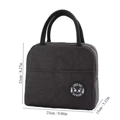 Insulated Lunch Bag Large Capacity Thermal Insulation - Smarsty