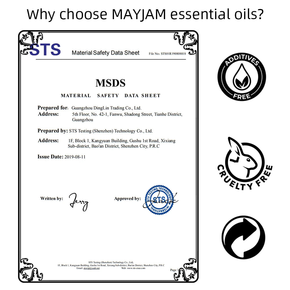 MAYJAM Essential Oil Blend for Humidifiers with Dropper - Smarsty