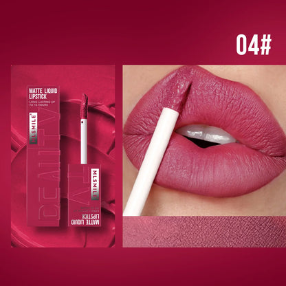 MLSMILE Waterproof Velvet Satin Lip Glaze Liquid - Smarsty
