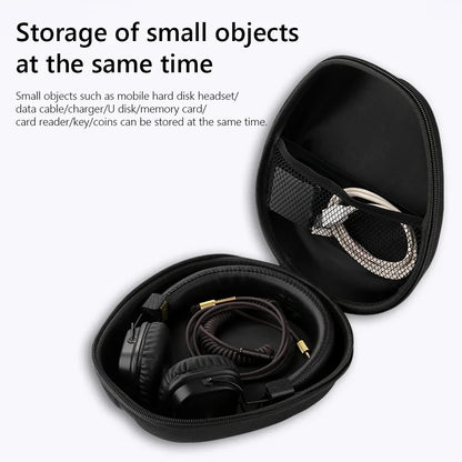 Hard EVA Headphone Carrying Case with Hook - Smarsty
