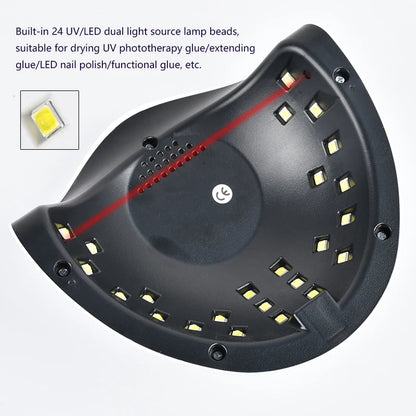 Nail Gel Polish Kit With LED Lamp 27 Colors - Smarsty