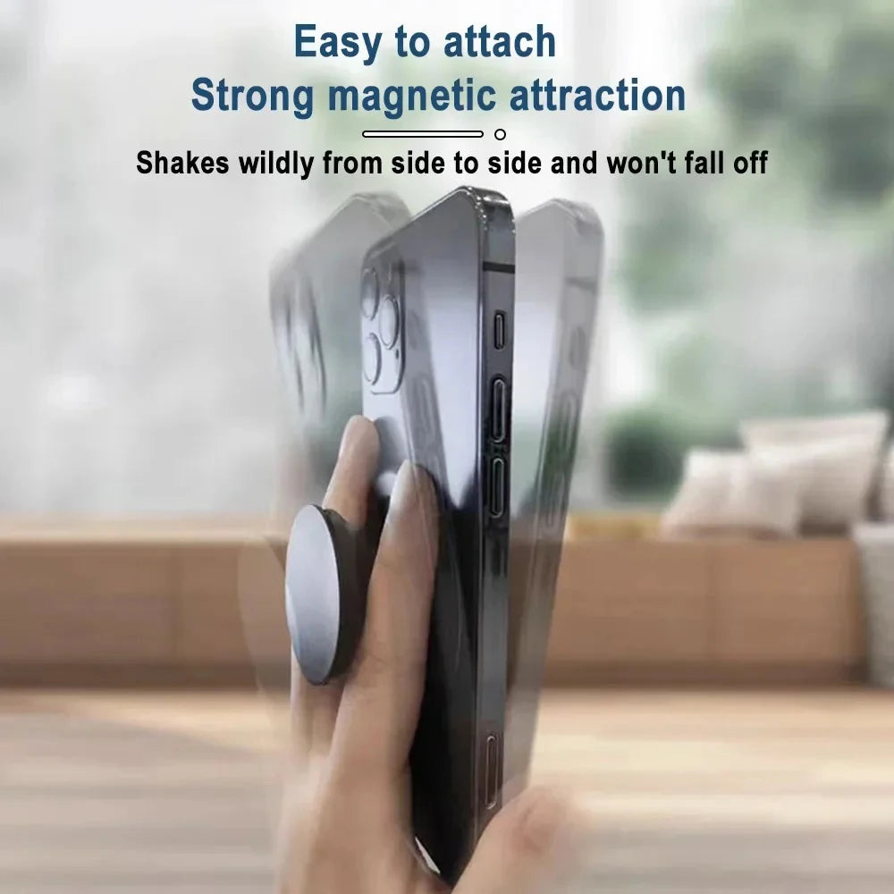 Magnetic Folding Phone Grip Holder With Pocket Stand - Smarsty