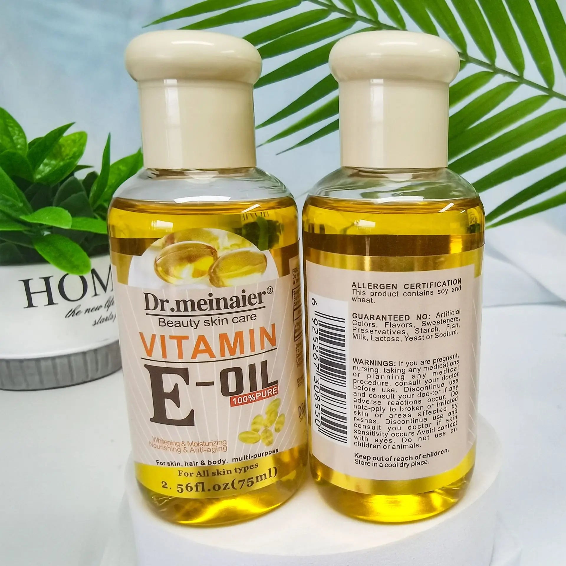 Vitamin E Face Essence Oil for Pore Tightening and Skin Repair - Smarsty
