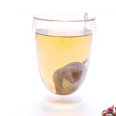 10-2pcs Stainless Steel Tea Ball Loose Leaf Tea Strainer Infusers Extra Fine Mesh Tea Interval Diffuser with Chain - Smarsty
